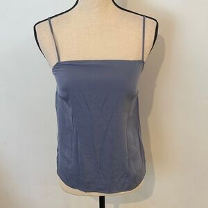 Kit and Ace Silk Slate Blue Camisole Adjustable Straps 2